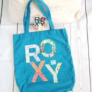 Roxy beach tote bag